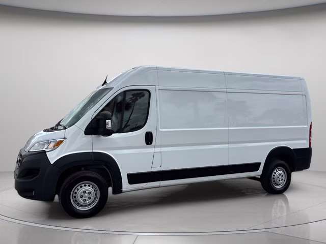 2025 Bright White Clearcoat Ram ProMaster Cargo Van High Roof FWD Van
