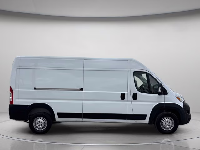 2025 Bright White Clearcoat Ram ProMaster Cargo Van High Roof FWD Van