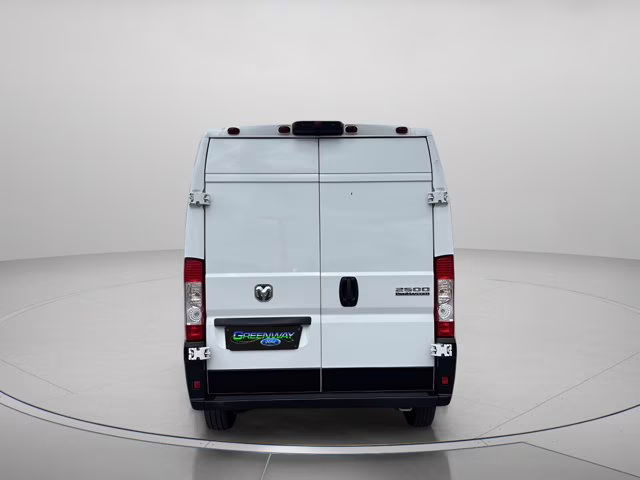 2025 Bright White Clearcoat Ram ProMaster Cargo Van High Roof FWD Van