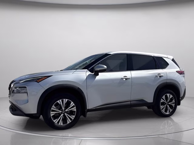 2021 Brilliant Silver Metallic Nissan Rogue SV AWD SUV