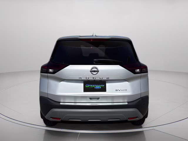 2021 Brilliant Silver Metallic Nissan Rogue SV AWD SUV