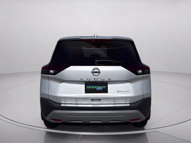 2021 Brilliant Silver Metallic Nissan Rogue SV AWD SUV