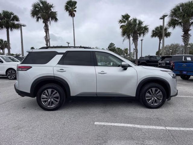 2025 Brilliant Silver Metallic Nissan Pathfinder SV 4X4 SUV