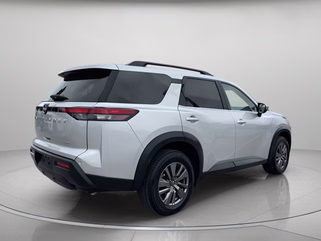 2025 Brilliant Silver Metallic Nissan Pathfinder SV 4X4 SUV