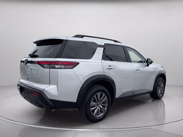 2025 Brilliant Silver Metallic Nissan Pathfinder SV 4X4 SUV