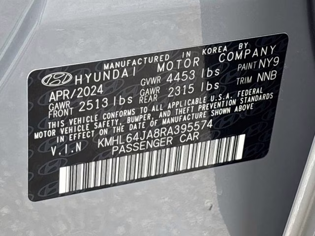 2024 Transmission Blue Hyundai Sonata SEL FWD Sedan