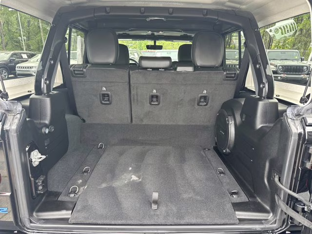 2023 Black Clearcoat Jeep Wrangler 4xe Sahara 4X4 Convertible