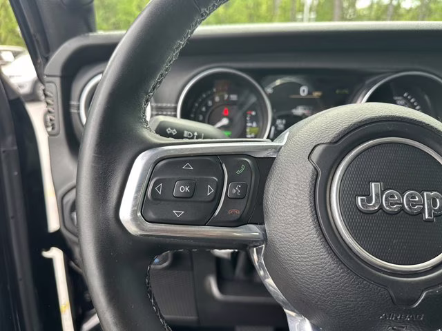 2023 Black Clearcoat Jeep Wrangler 4xe Sahara 4X4 Convertible