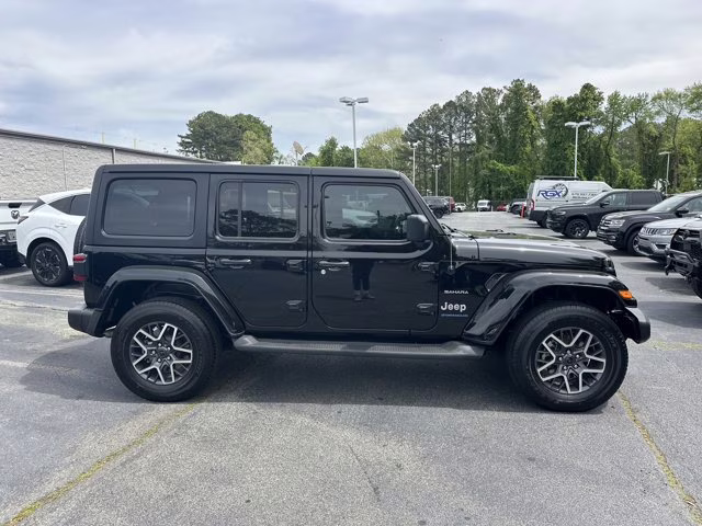 2023 Black Clearcoat Jeep Wrangler 4xe Sahara 4X4 Convertible