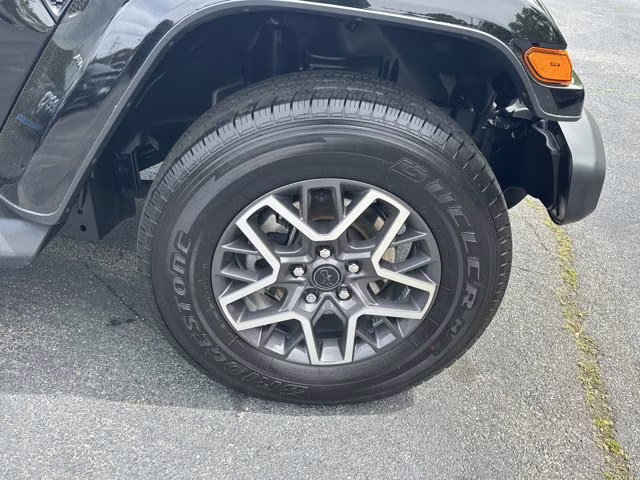 2023 Black Clearcoat Jeep Wrangler 4xe Sahara 4X4 Convertible