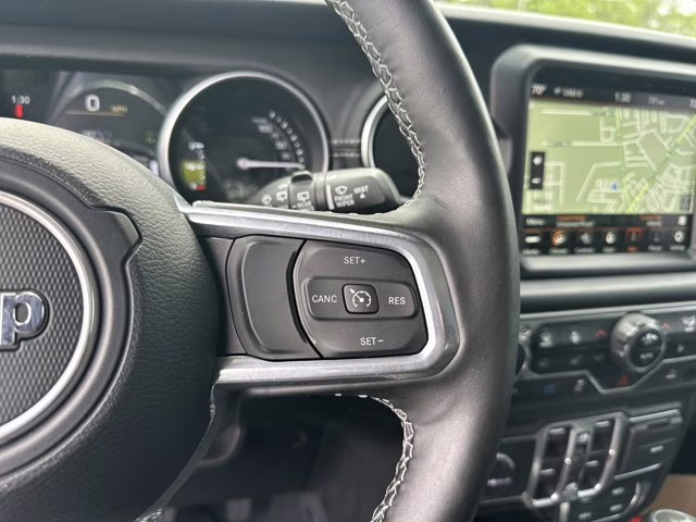 2023 Black Clearcoat Jeep Wrangler 4xe Sahara 4X4 Convertible