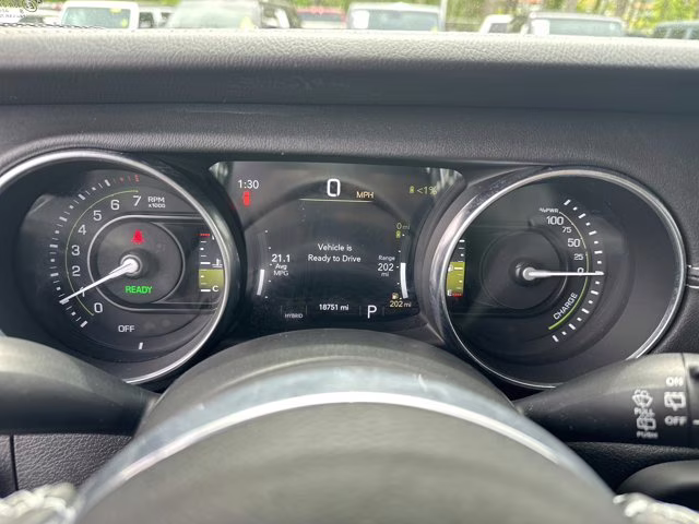 2023 Black Clearcoat Jeep Wrangler 4xe Sahara 4X4 Convertible