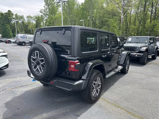 2023 Black Clearcoat Jeep Wrangler 4xe Sahara 4X4 Convertible