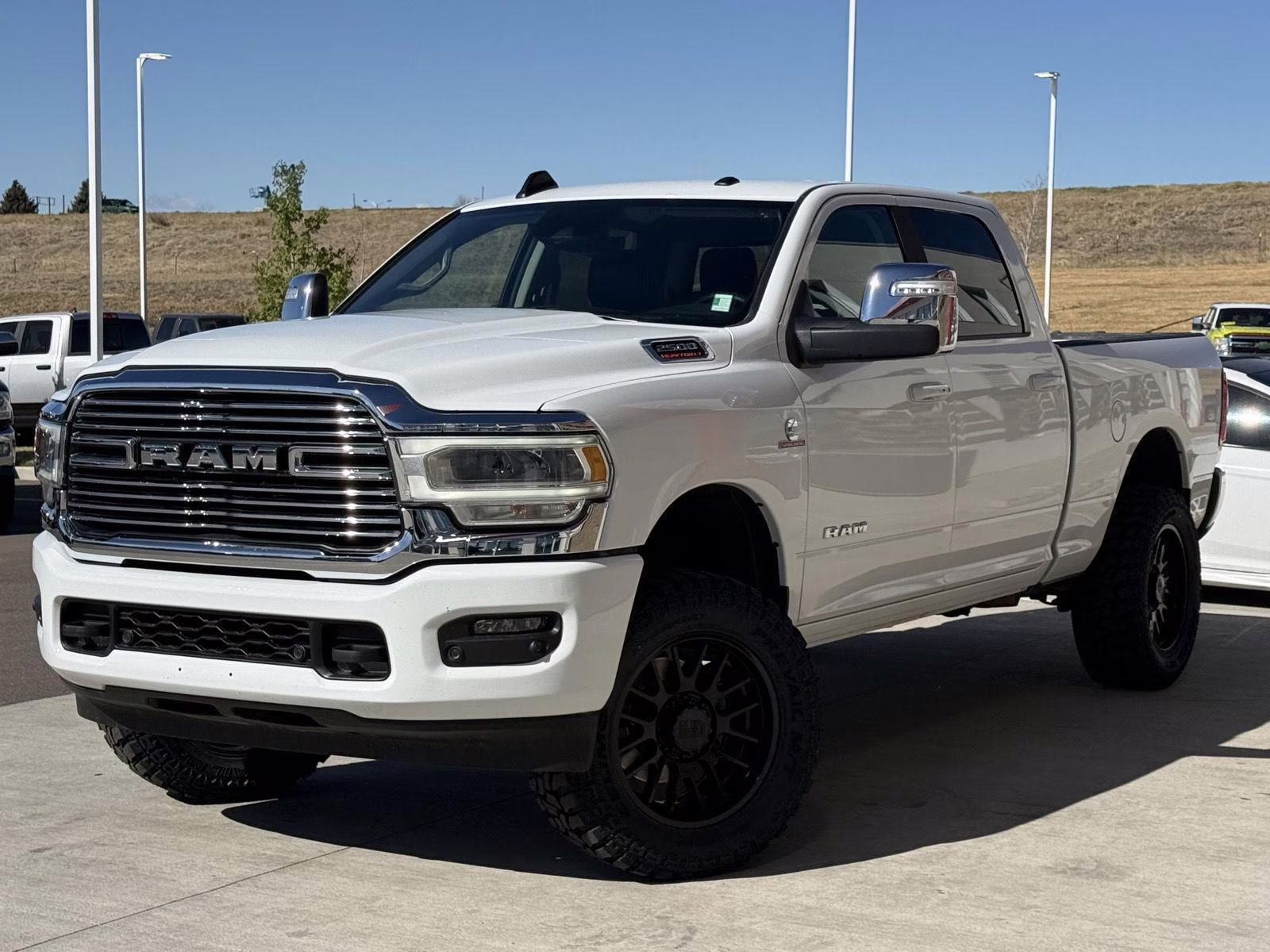 2024 Bright White Clearcoat Ram 2500 Laramie 4X4 Truck