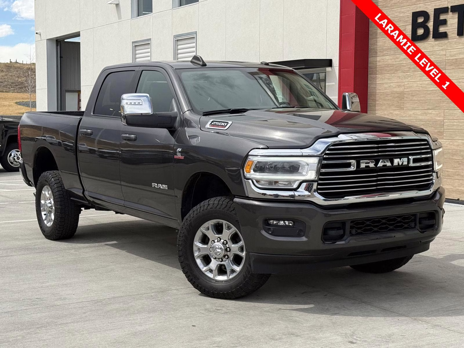 2024 Granite Crystal Metallic Clearcoat Ram 2500 Laramie 4X4 Truck