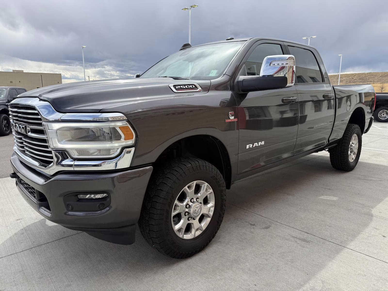 2024 Granite Crystal Metallic Clearcoat Ram 2500 Laramie 4X4 Truck