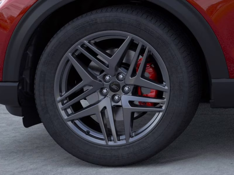 2026 Rapid Red Metallic Tinted Clearcoat Ford Explorer ST 4X4 SUV