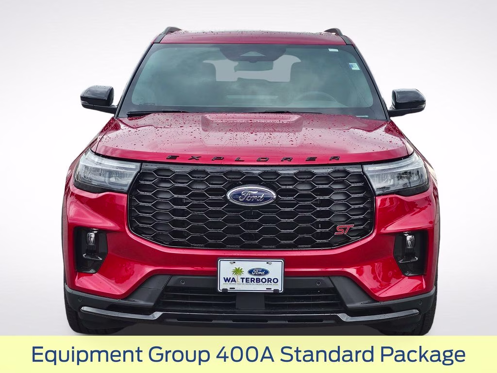 2026 Rapid Red Metallic Tinted Clearcoat Ford Explorer ST 4X4 SUV