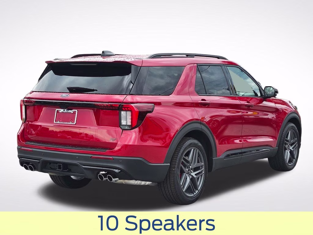 2026 Rapid Red Metallic Tinted Clearcoat Ford Explorer ST 4X4 SUV