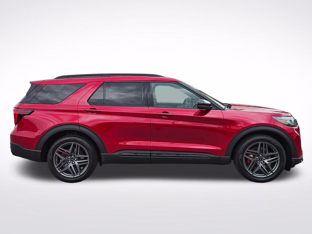 2026 Rapid Red Metallic Tinted Clearcoat Ford Explorer ST 4X4 SUV