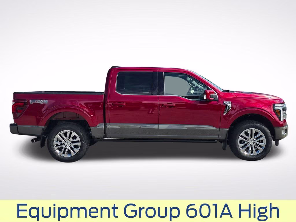 2026 Ruby Red Metallic Tinted Clearcoat Ford F-150 King Ranch 4X4 Truck