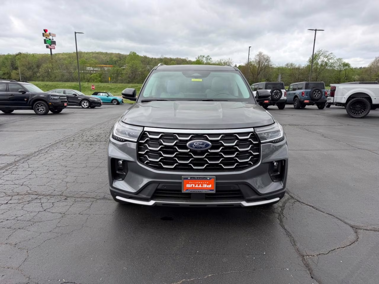 2026 Carbonized Gray Metallic Ford Explorer Platinum 4X4 SUV