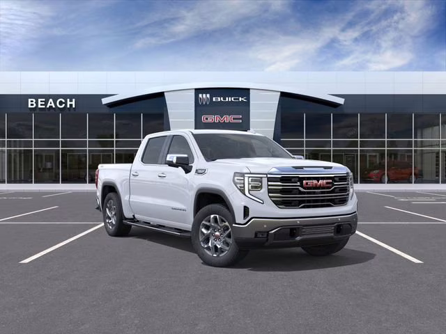 2026 Glacier White Tricoat GMC Sierra 1500 SLT 4X4 Truck