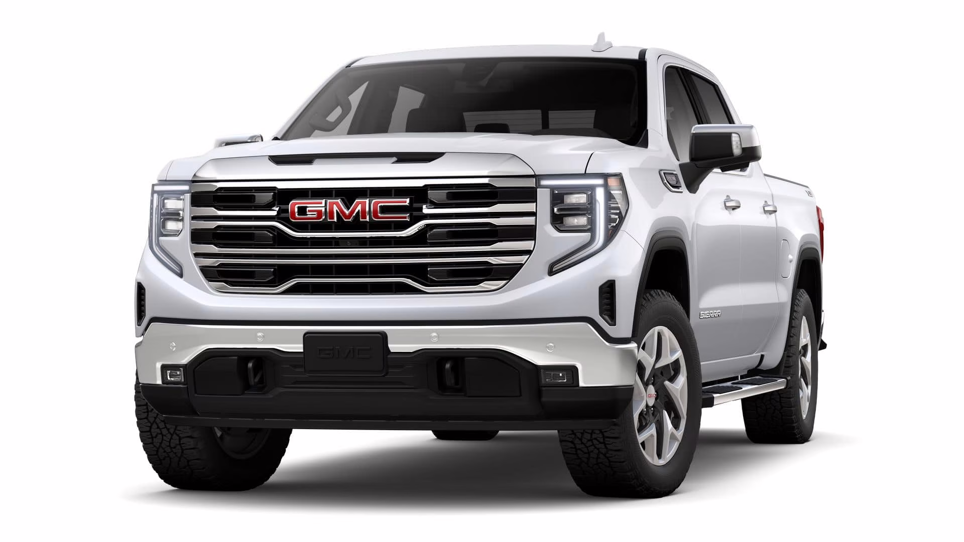 2026 Glacier White Tricoat GMC Sierra 1500 SLT 4X4 Truck