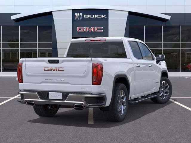 2026 Glacier White Tricoat GMC Sierra 1500 SLT 4X4 Truck