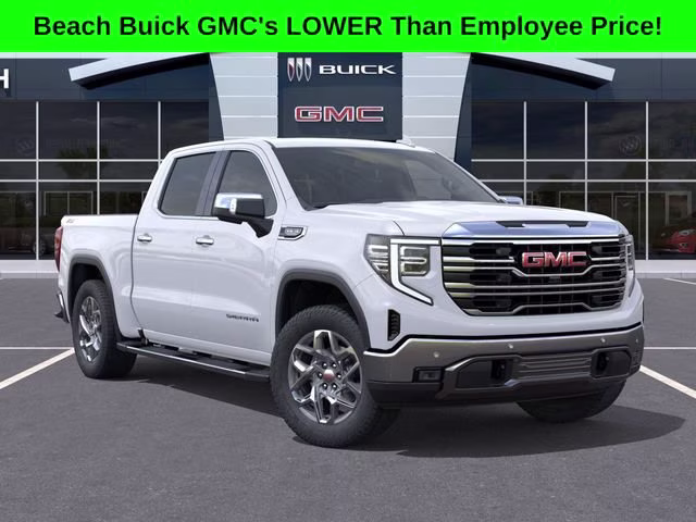 2026 Glacier White Tricoat GMC Sierra 1500 SLT 4X4 Truck