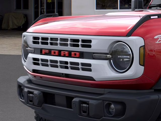 2026 Ruby Red Metallic Tinted Clearcoat Ford Bronco Heritage Edition 4X4 SUV