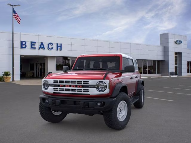 2026 Ruby Red Metallic Tinted Clearcoat Ford Bronco Heritage Edition 4X4 SUV
