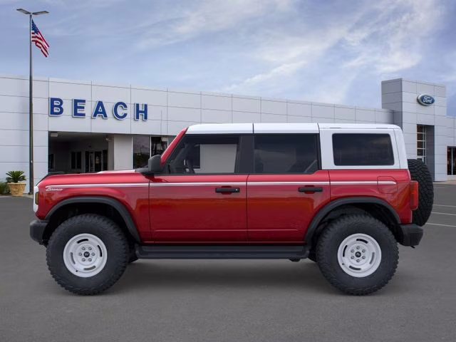 2026 Ruby Red Metallic Tinted Clearcoat Ford Bronco Heritage Edition 4X4 SUV