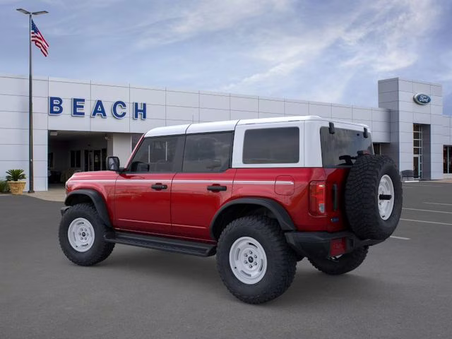 2026 Ruby Red Metallic Tinted Clearcoat Ford Bronco Heritage Edition 4X4 SUV