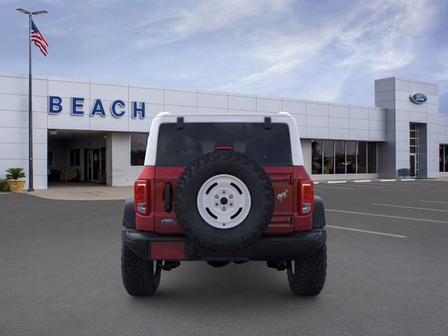 2026 Ruby Red Metallic Tinted Clearcoat Ford Bronco Heritage Edition 4X4 SUV