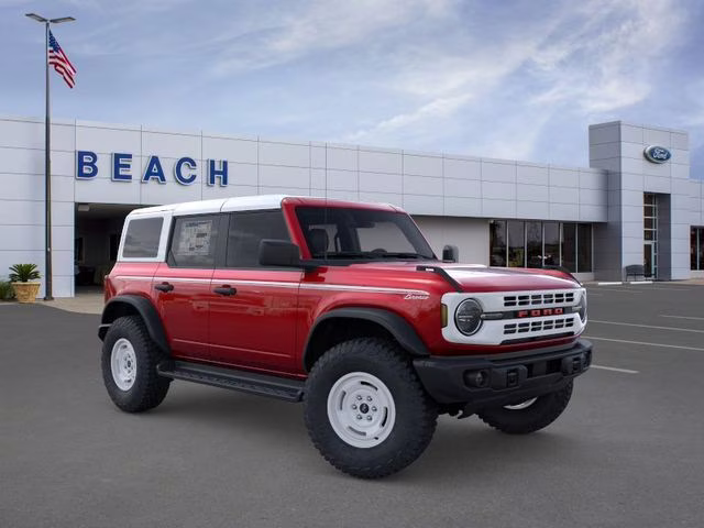 2026 Ruby Red Metallic Tinted Clearcoat Ford Bronco Heritage Edition 4X4 SUV