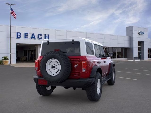 2026 Ruby Red Metallic Tinted Clearcoat Ford Bronco Heritage Edition 4X4 SUV