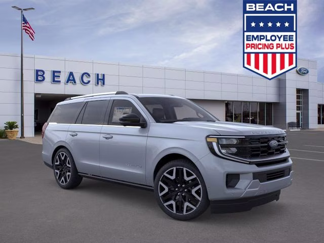 2026 Glacier Gray Metallic Tri-Coat Ford Expedition Platinum 4X4 SUV