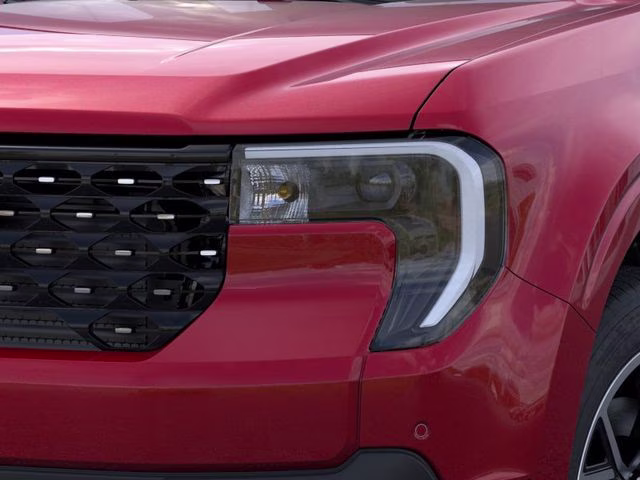 2026 Ruby Red Metallic Tinted Clearcoat Ford Maverick Lariat AWD Truck