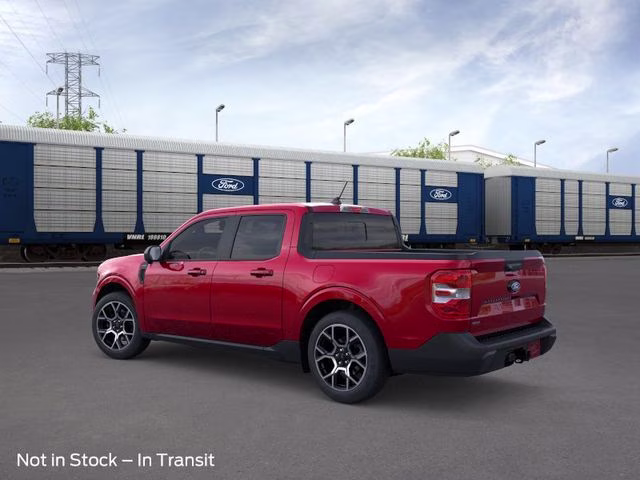 2026 Ruby Red Metallic Tinted Clearcoat Ford Maverick Lariat AWD Truck