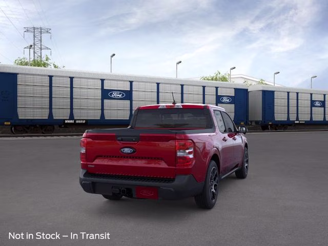 2026 Ruby Red Metallic Tinted Clearcoat Ford Maverick Lariat AWD Truck