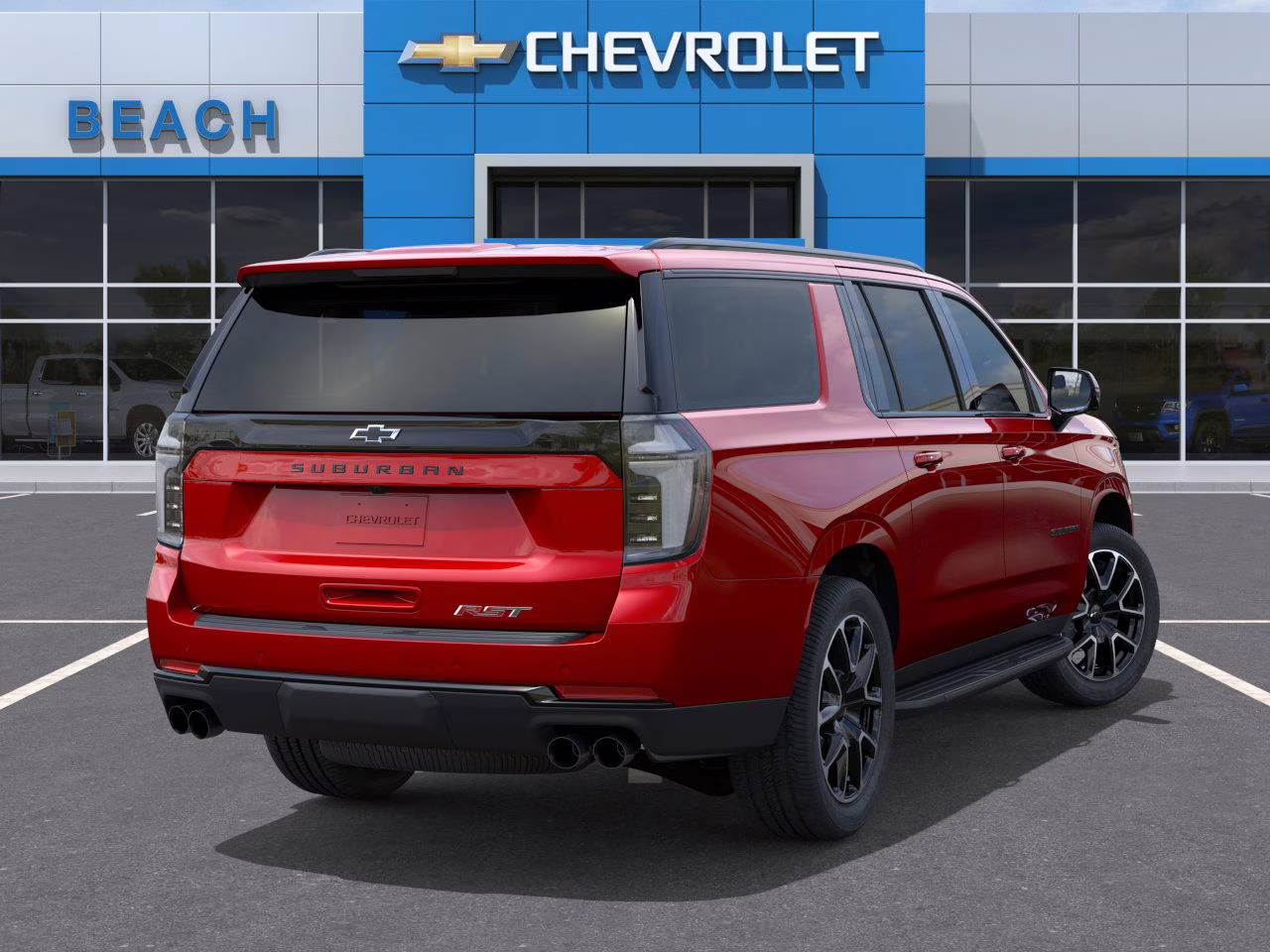 2026 Radiant Red Tintcoat Chevrolet Suburban RST 4X4 SUV