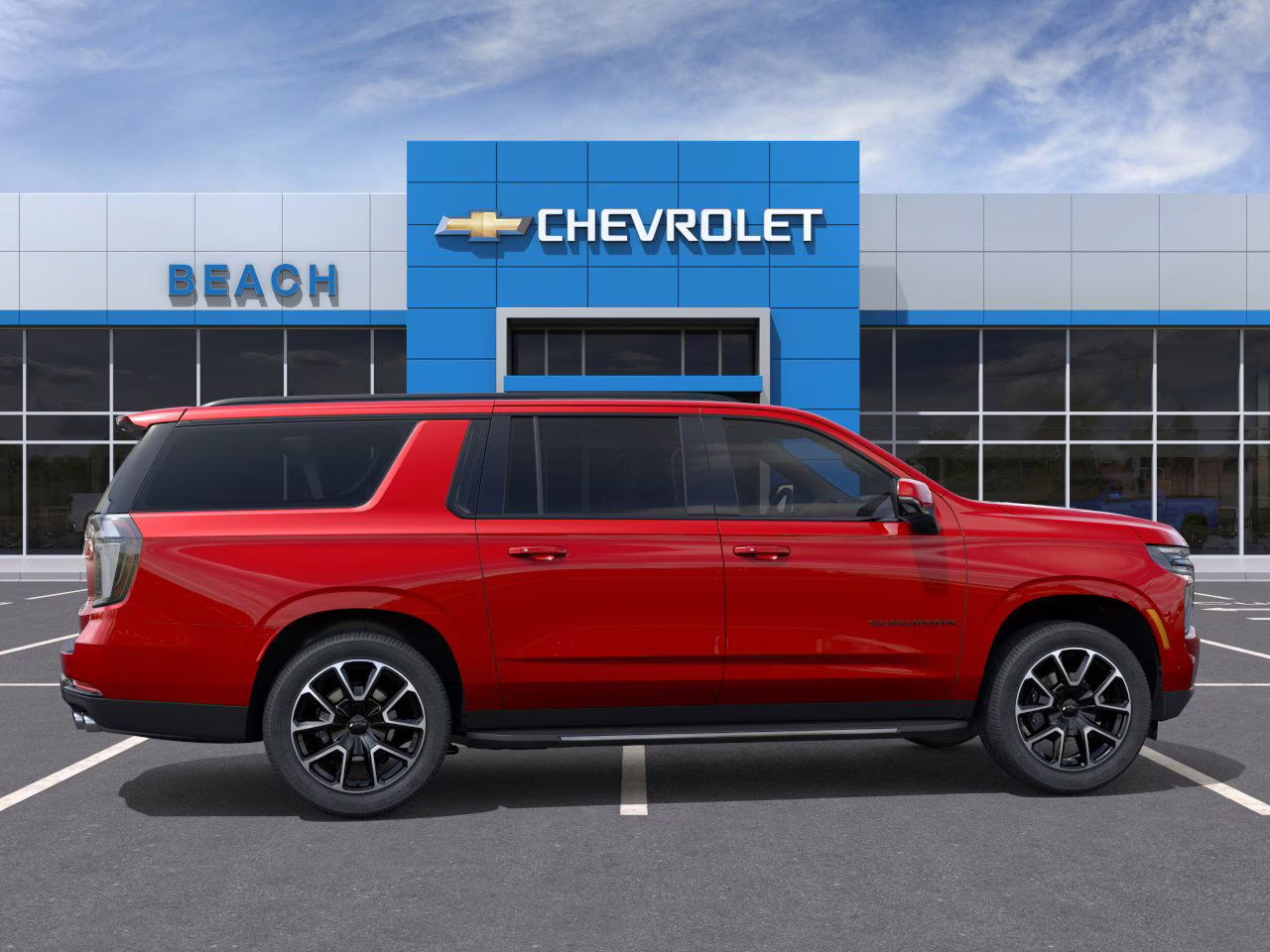 2026 Radiant Red Tintcoat Chevrolet Suburban RST 4X4 SUV