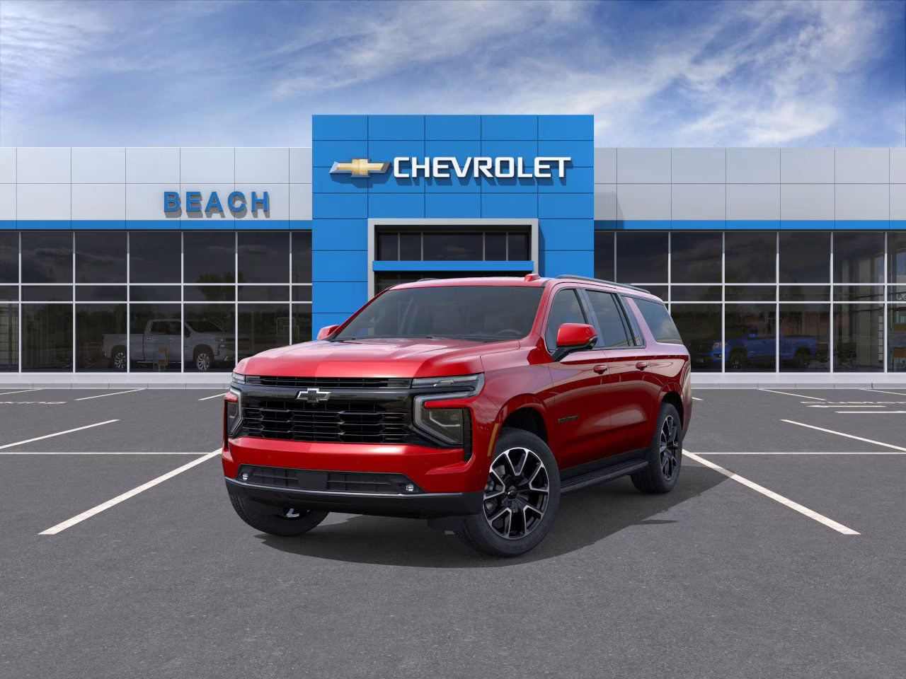 2026 Radiant Red Tintcoat Chevrolet Suburban RST 4X4 SUV