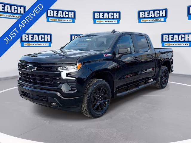 2026 Black Chevrolet Silverado 1500 RST 4X4 Truck