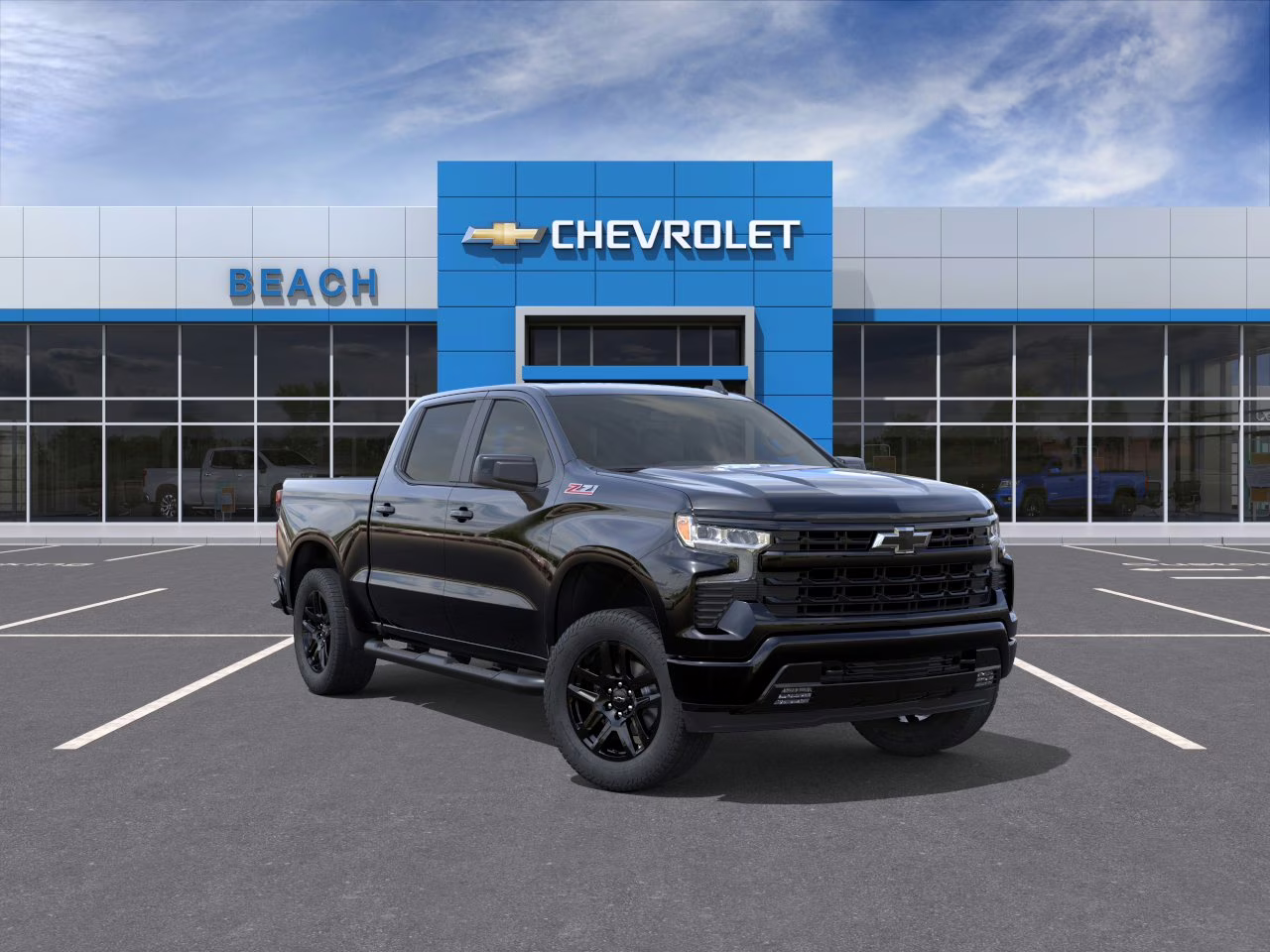 2026 Black Chevrolet Silverado 1500 RST 4X4 Truck