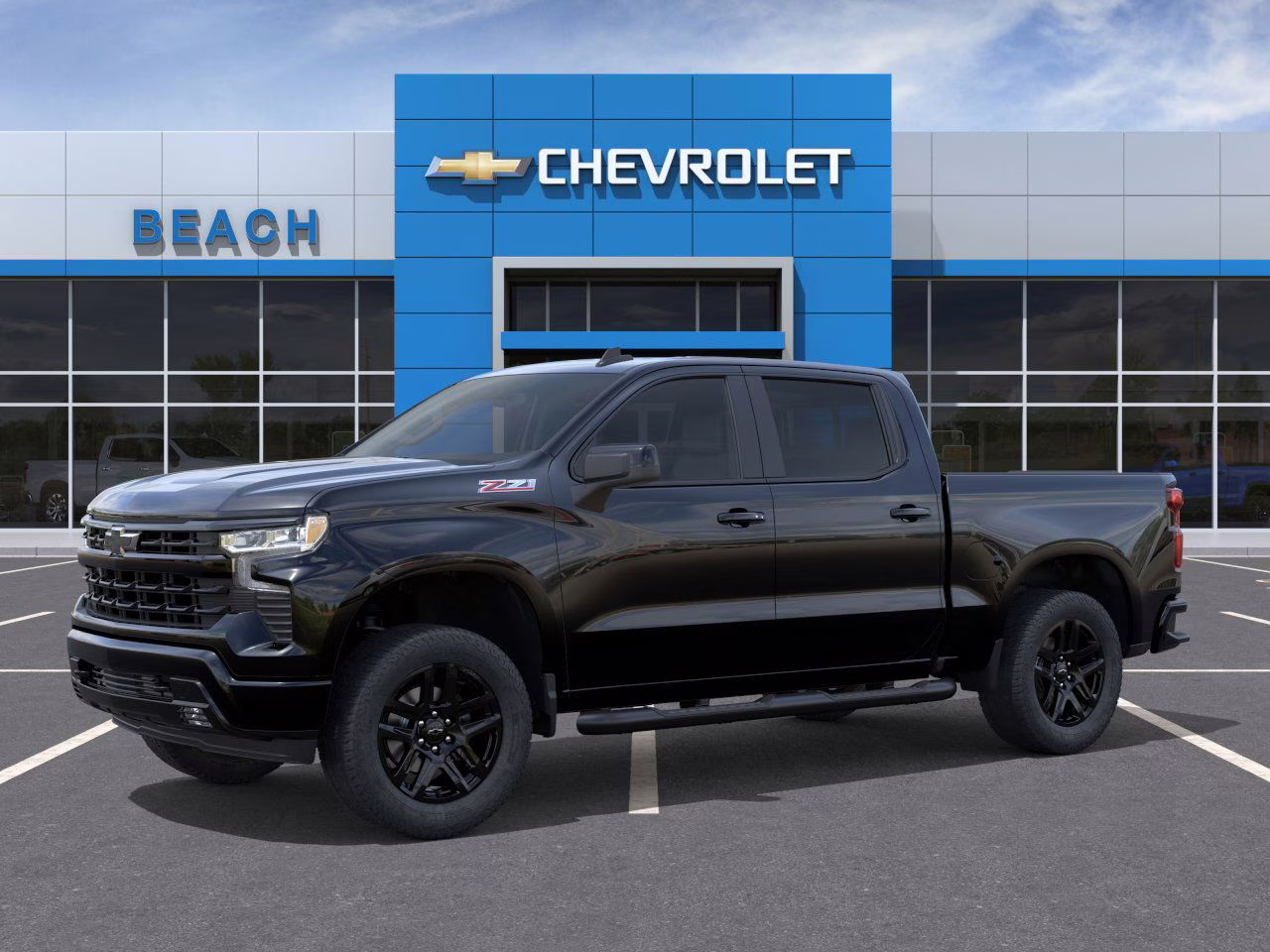 2026 Black Chevrolet Silverado 1500 RST 4X4 Truck