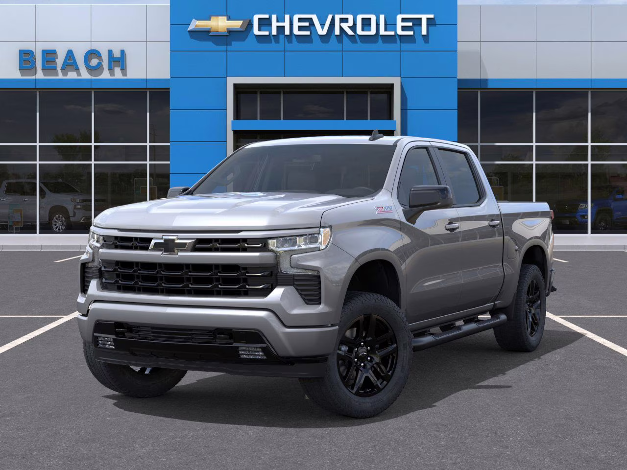 2026 Sterling Gray Metallic Chevrolet Silverado 1500 RST 4X4 Truck