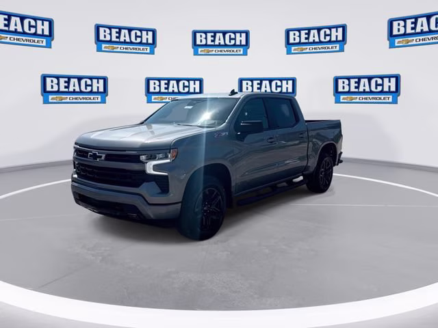 2026 Sterling Gray Metallic Chevrolet Silverado 1500 RST 4X4 Truck