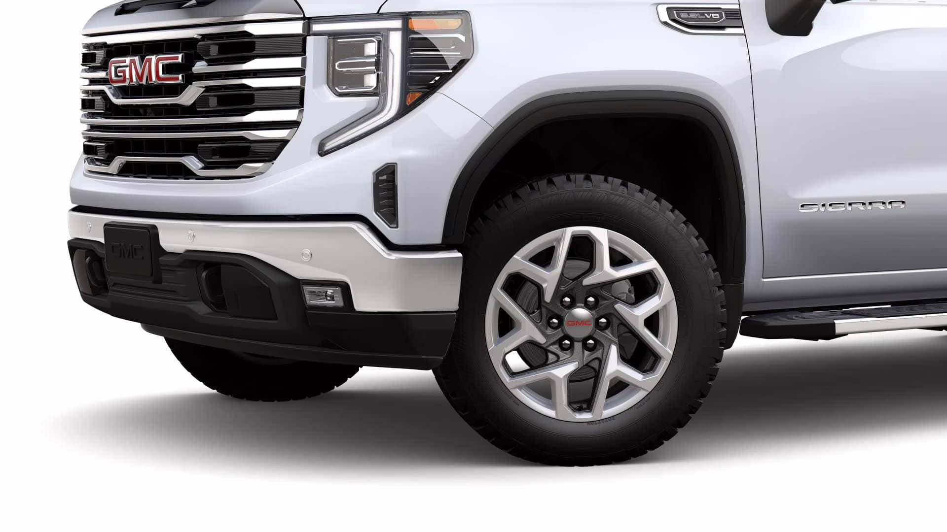 2026 Glacier White Tricoat GMC Sierra 1500 SLT 4X4 Truck
